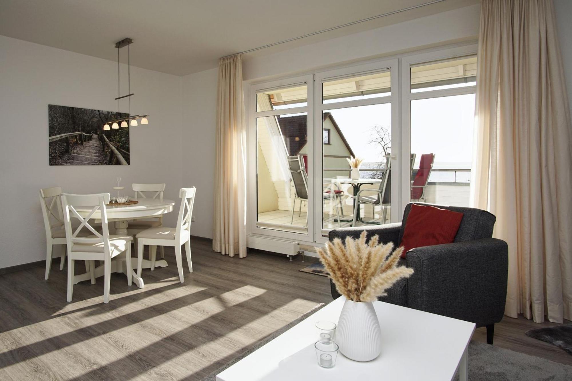 Hafenhaeuser Breege Fewo 05 - Balkon Εξωτερικό φωτογραφία